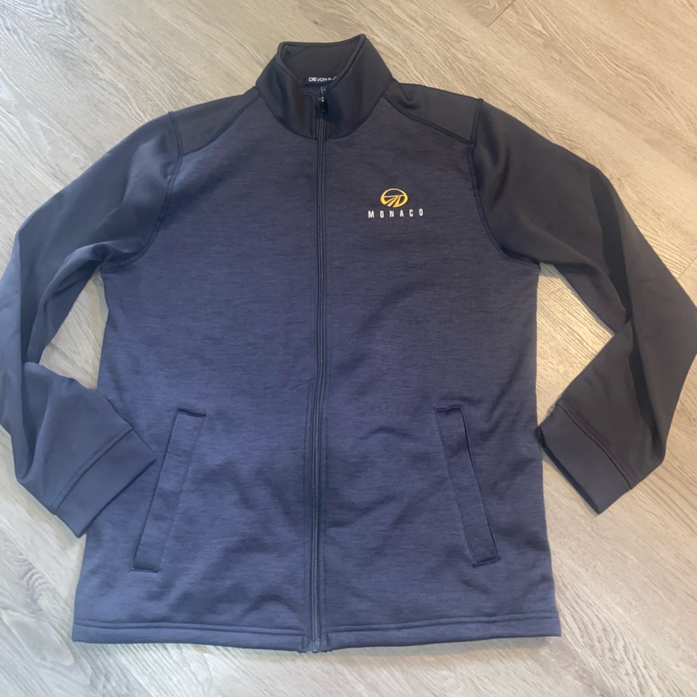 Monaco Men's Navy Full-Zip Performance Jacket